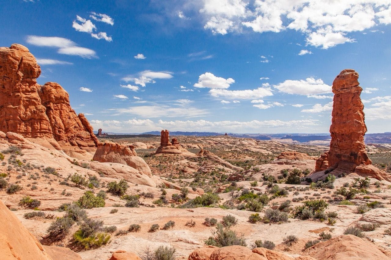 Arches National park in Utah United States