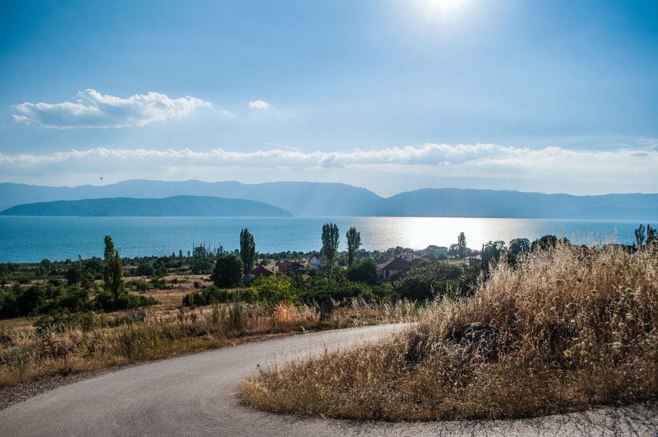 Prespa Lakes in Greece.