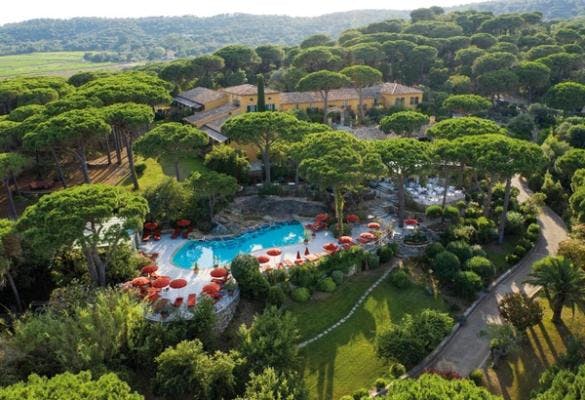 View on Hôtel Villa Marie Saint Tropez in France.