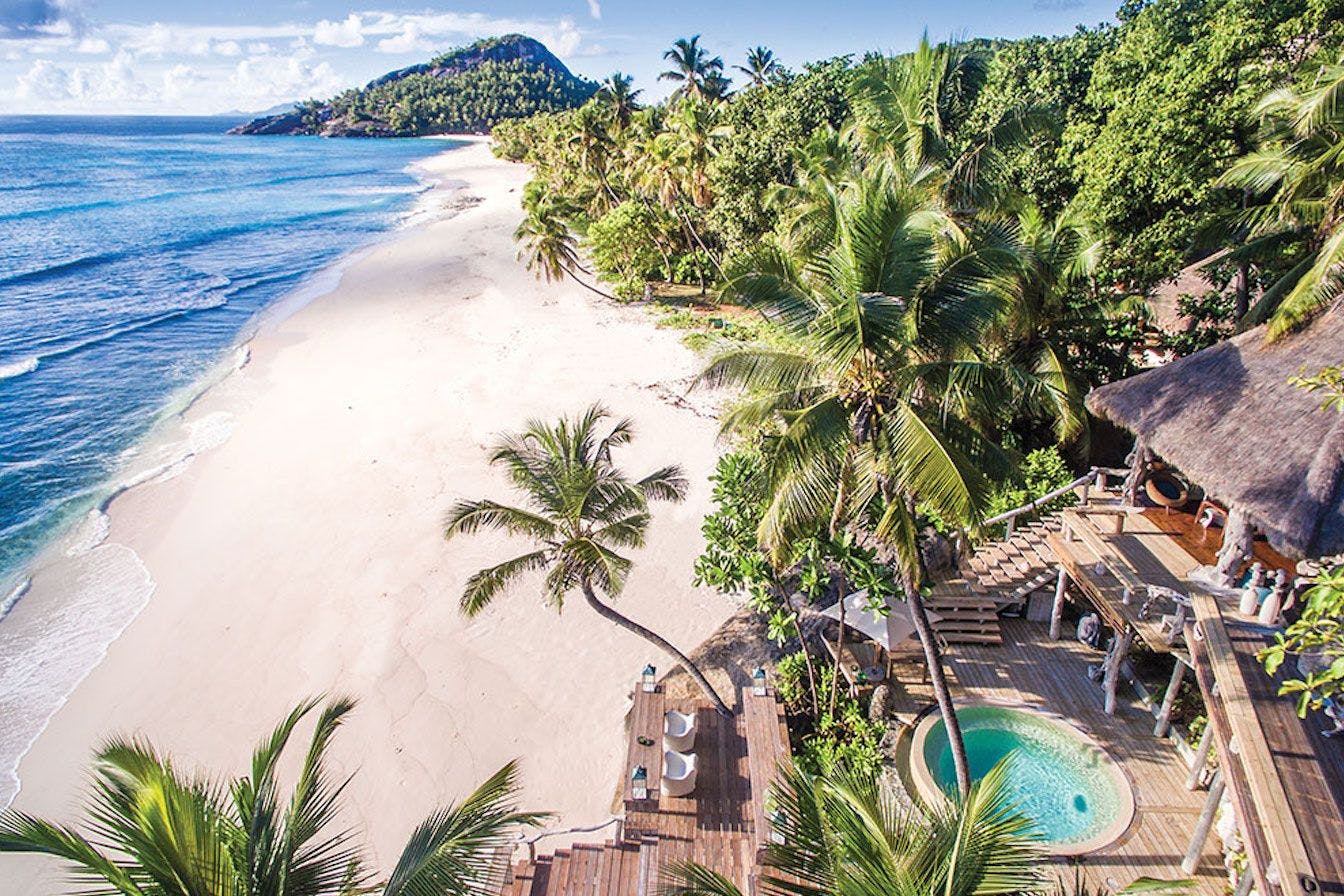 Villa of hotel North Island Seychelles