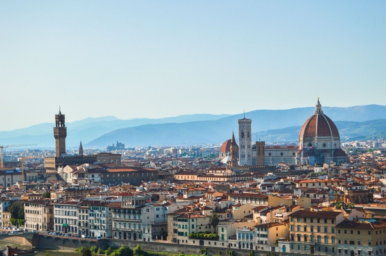City of Florence in Italy.