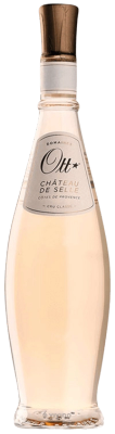 Bottle of French rose wine by Domaines Ott