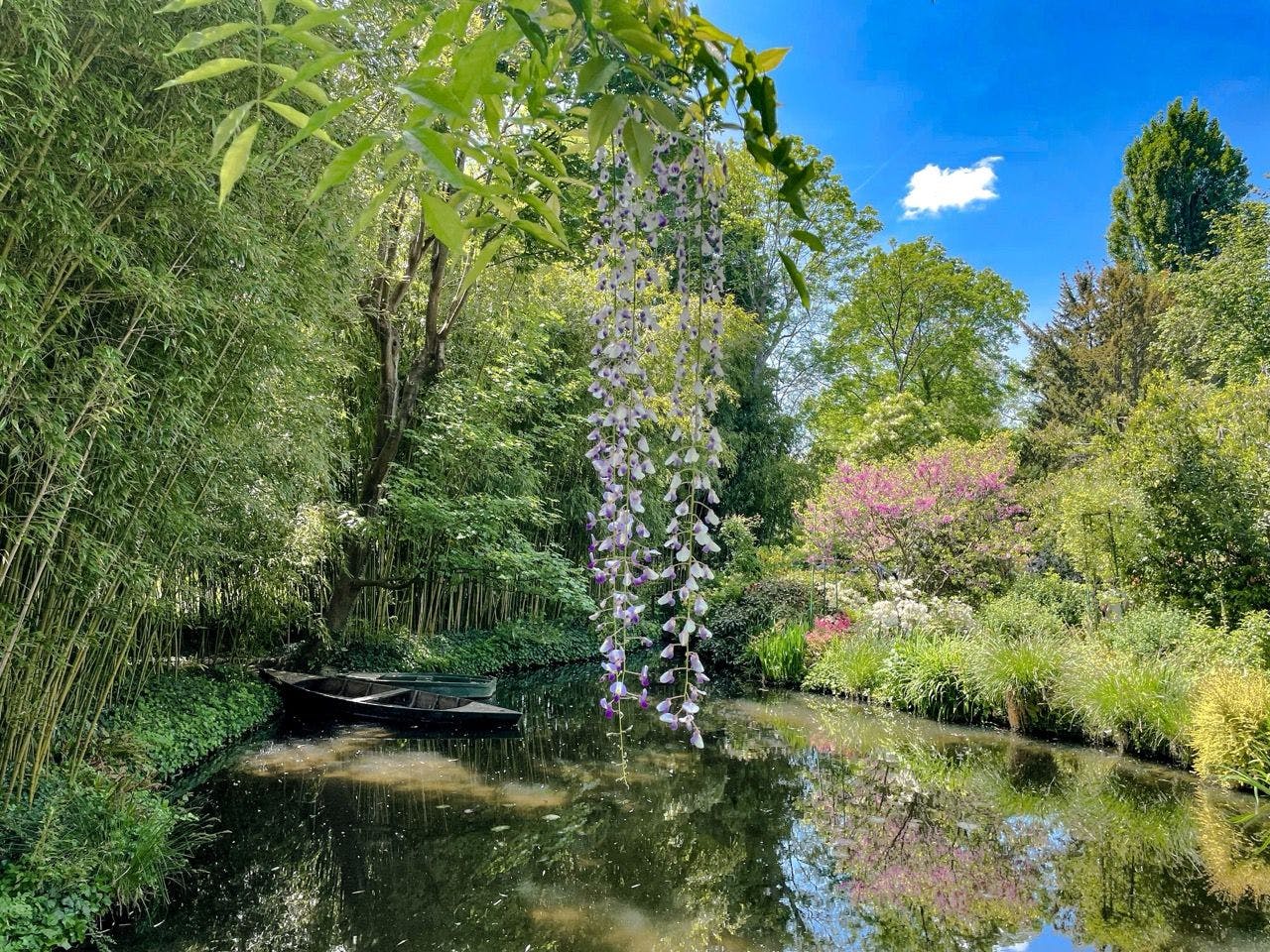 Monet's garden in Giverny France.