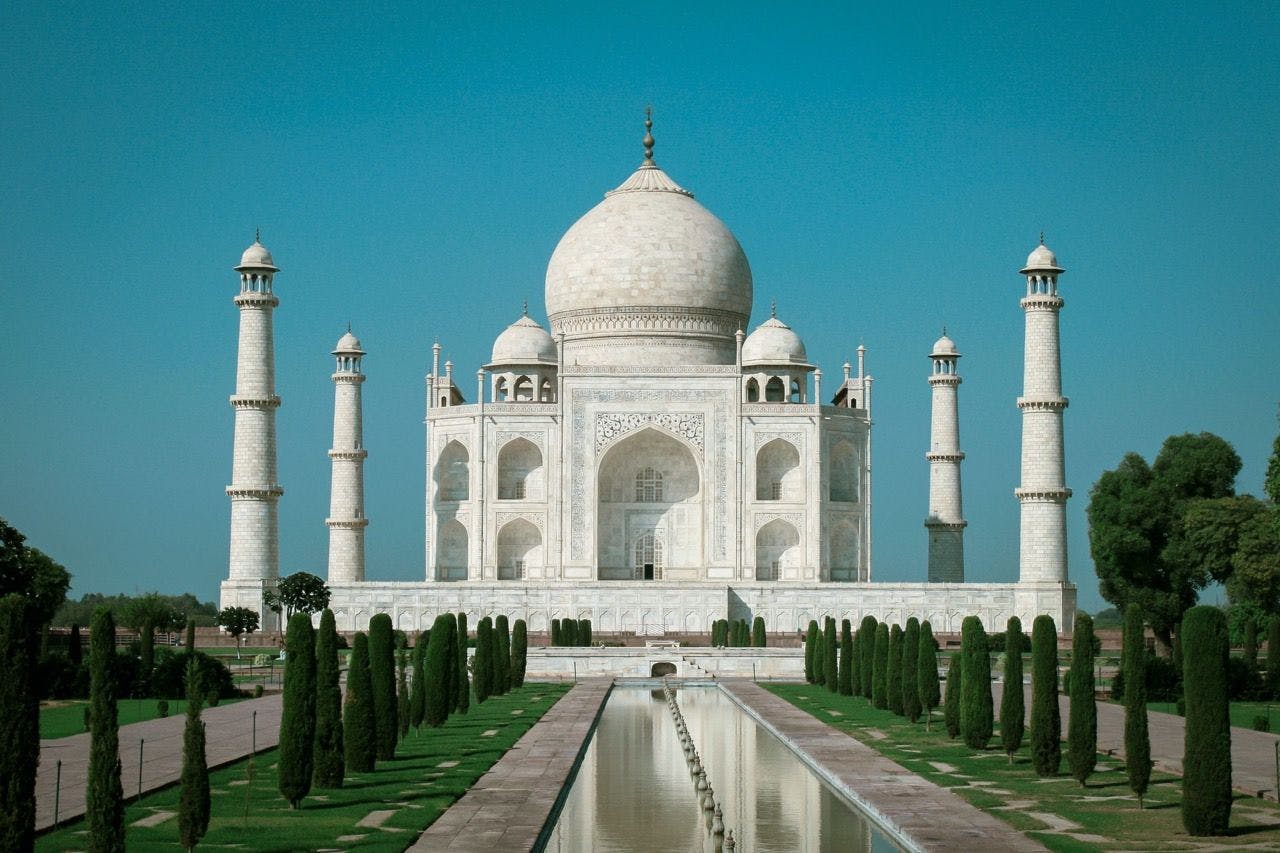 Taj Mahal in Agra, India.