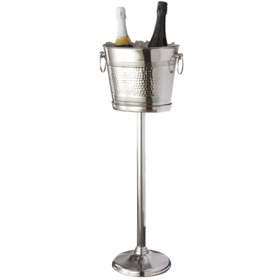 Large wine cooler on stand by American Metalcraft