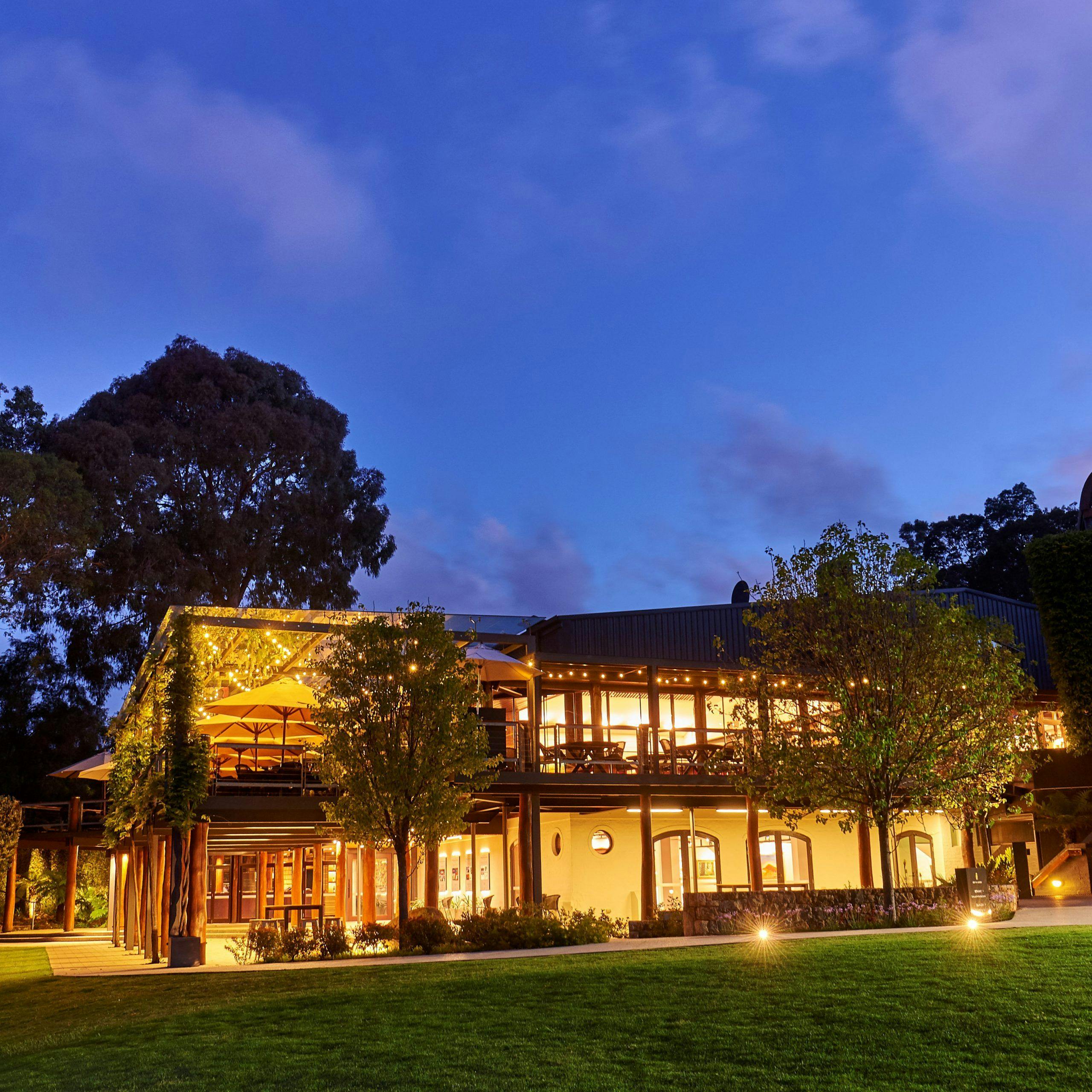 View on Leeuwin Estate winery in Margaret River Australia.