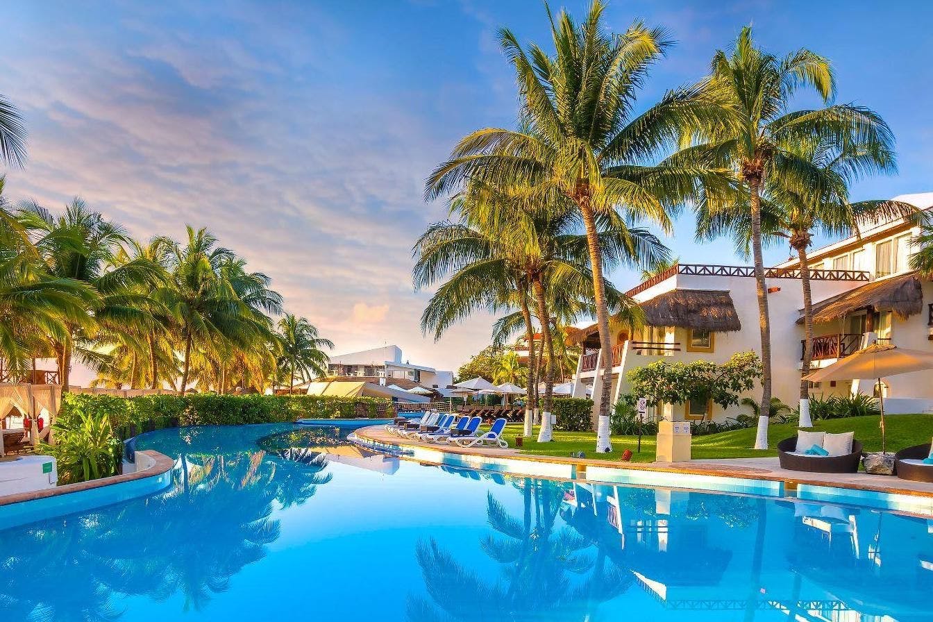 Desire Riviera Maya Pearl Resort pool in Mexico