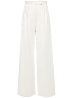 Zinnia high-waist flared trousers by Max Mara.