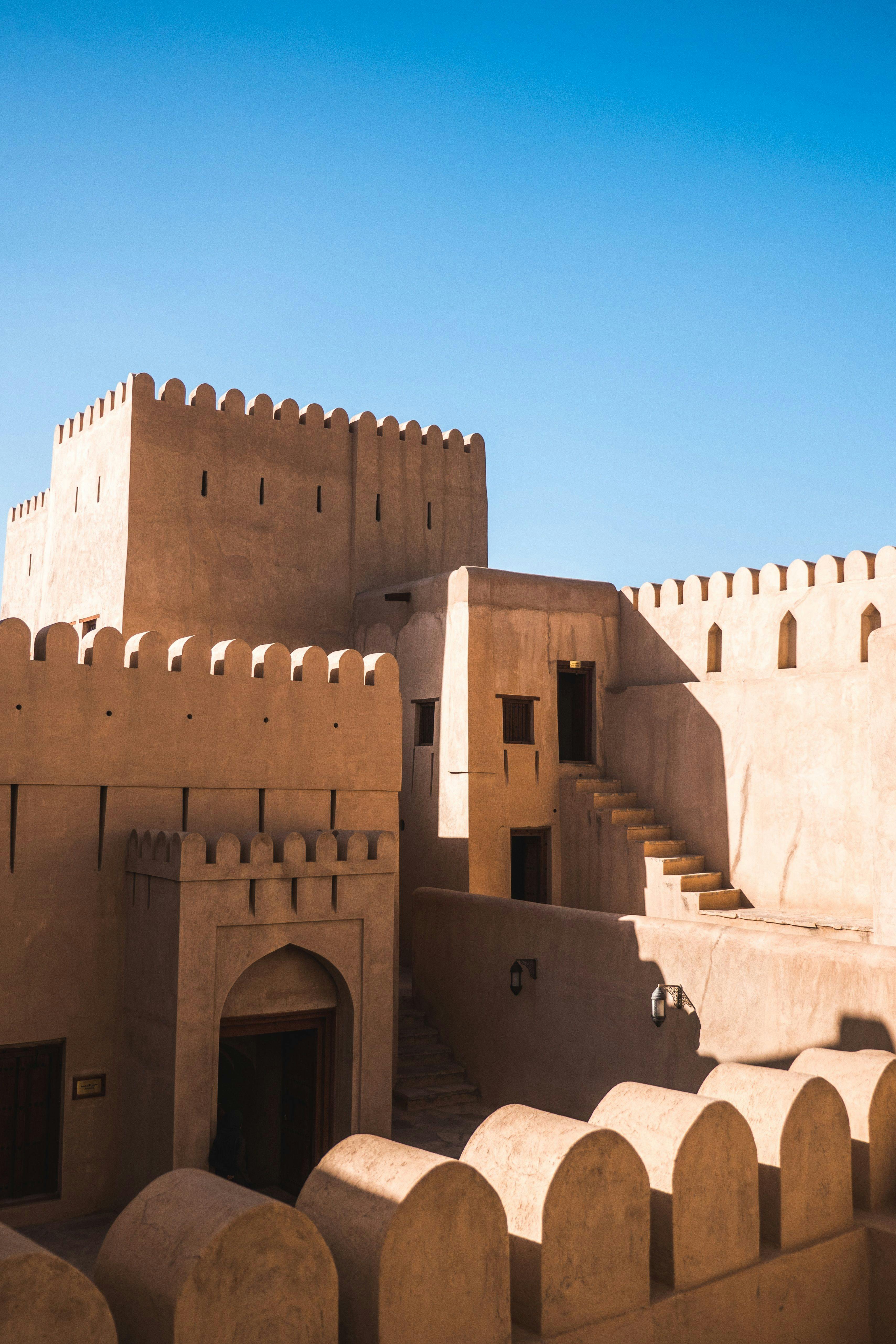Nizwa fort in Oman.