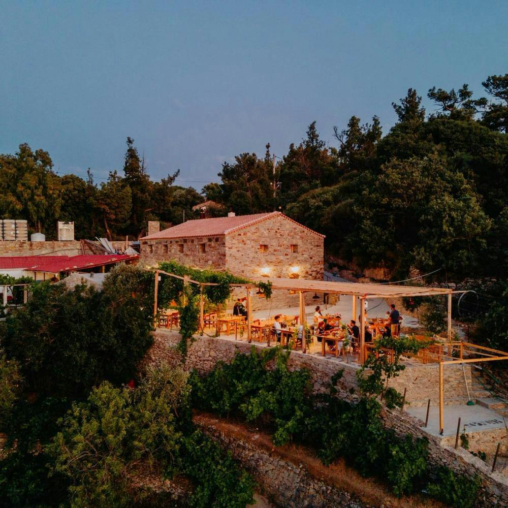 Karimalis winery in Ikaria Greece