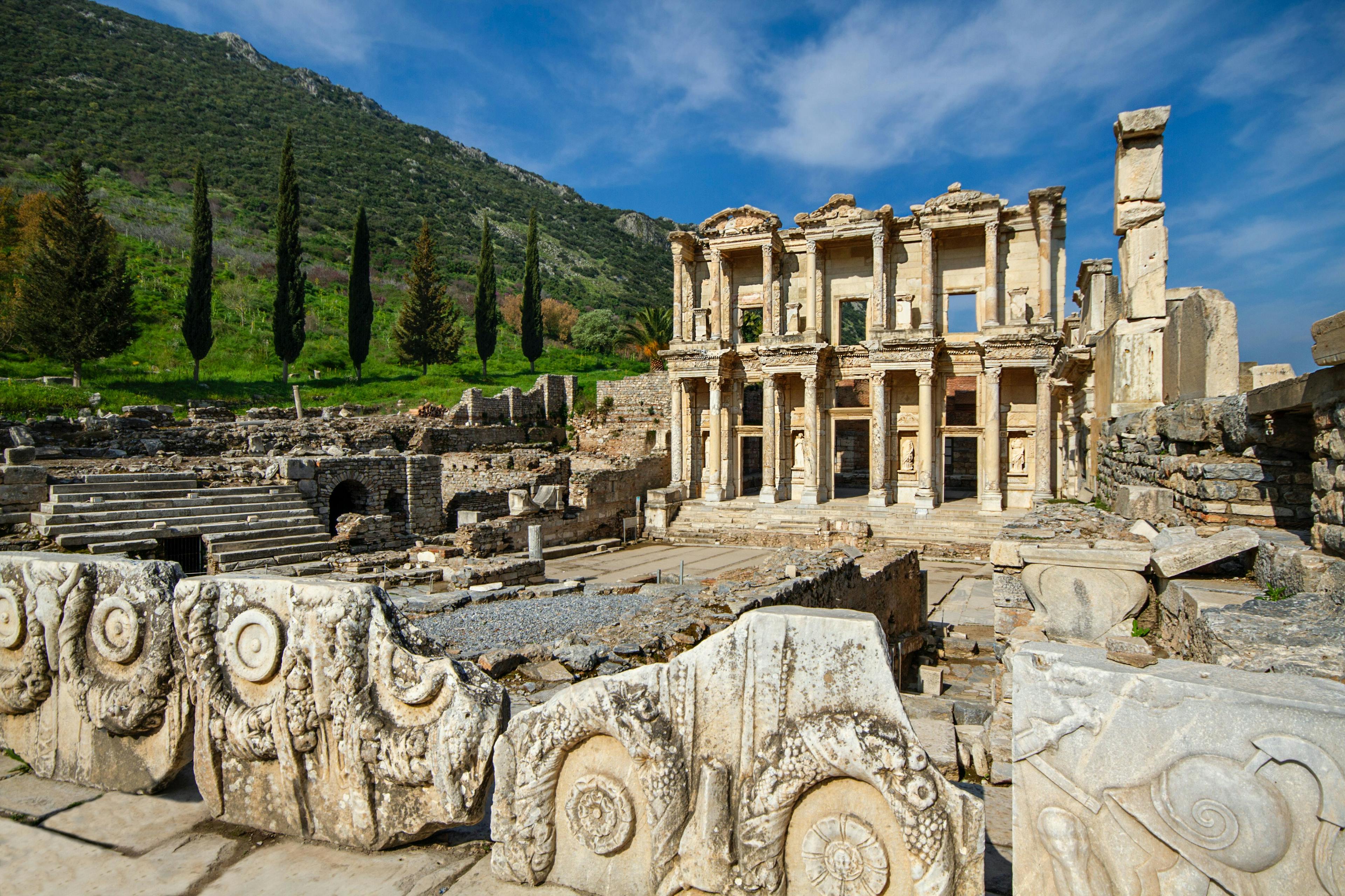 Ancient ruins of Ephesus in Turkey.