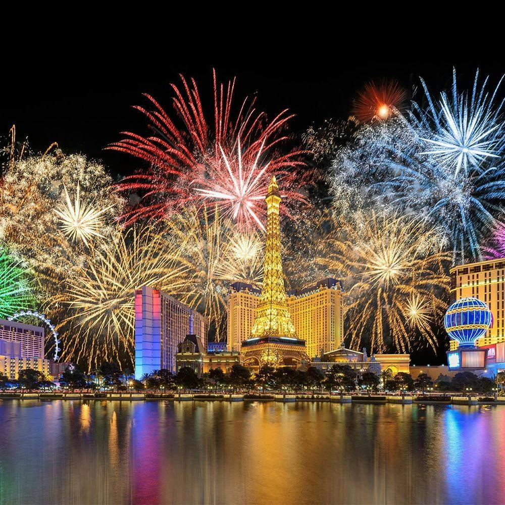 Fireworks in Las Vegas USA