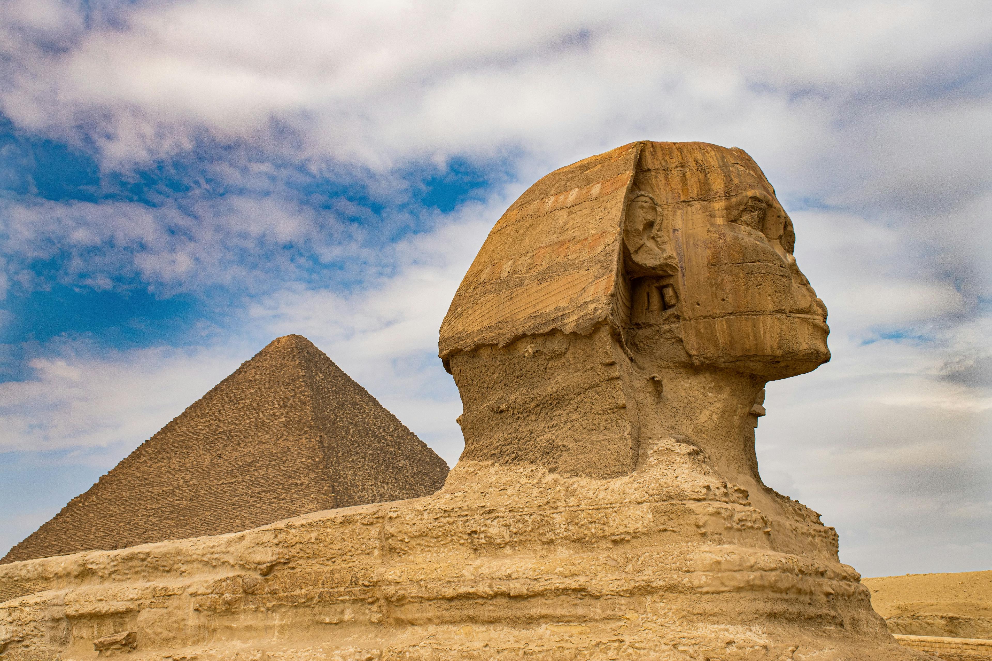 The Great Sphinx in Egypt.