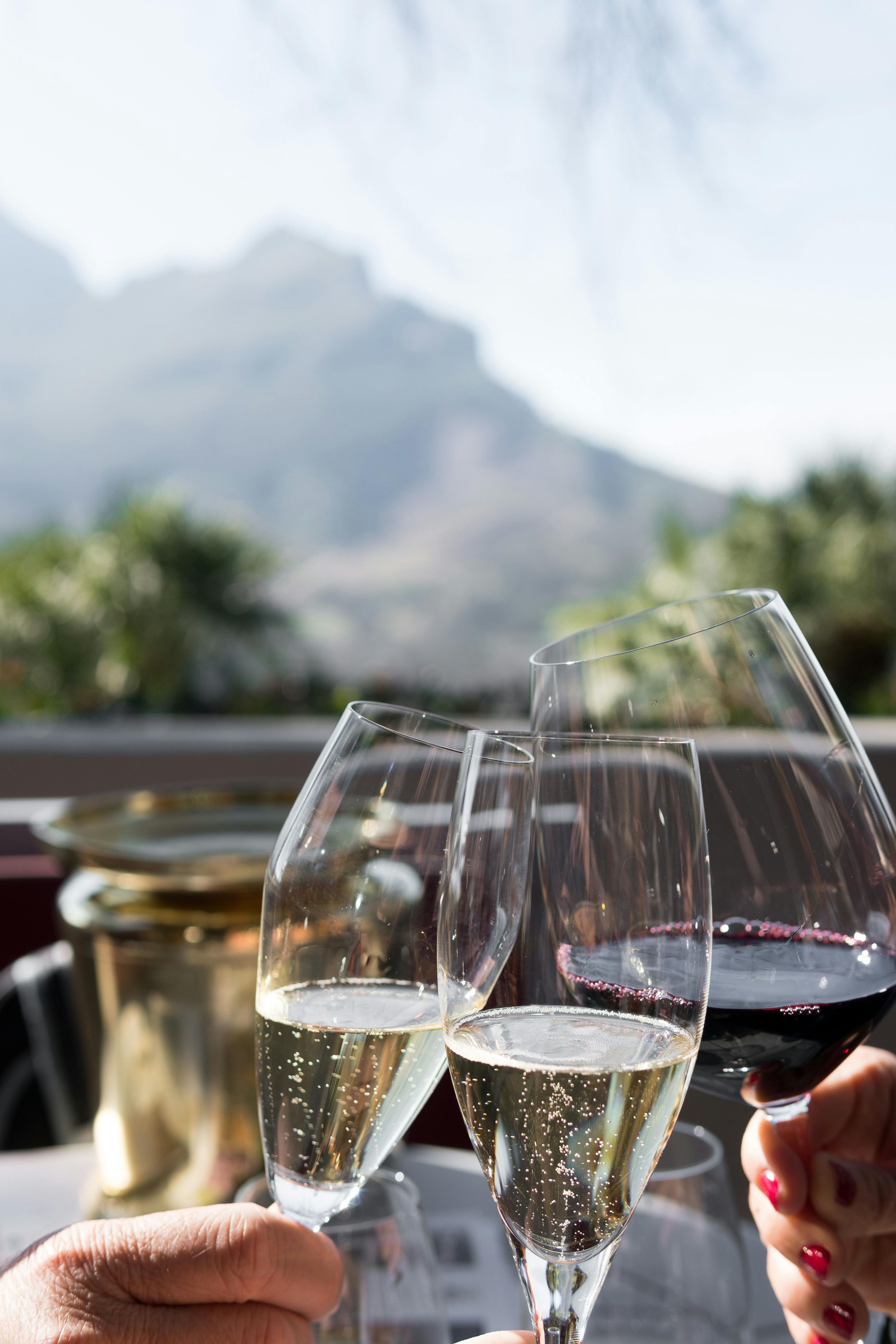 Wine tasting in Stellenbosch South Africa.