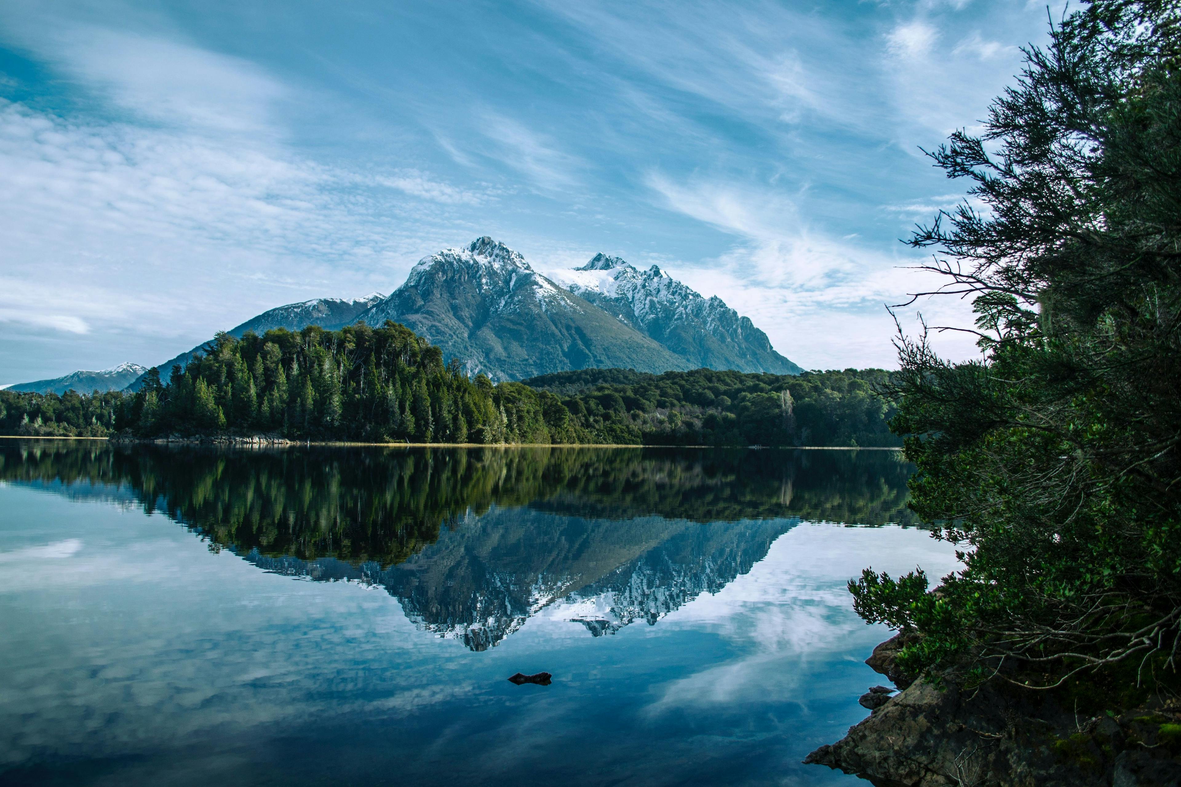 View on Bariloche in Argentina.