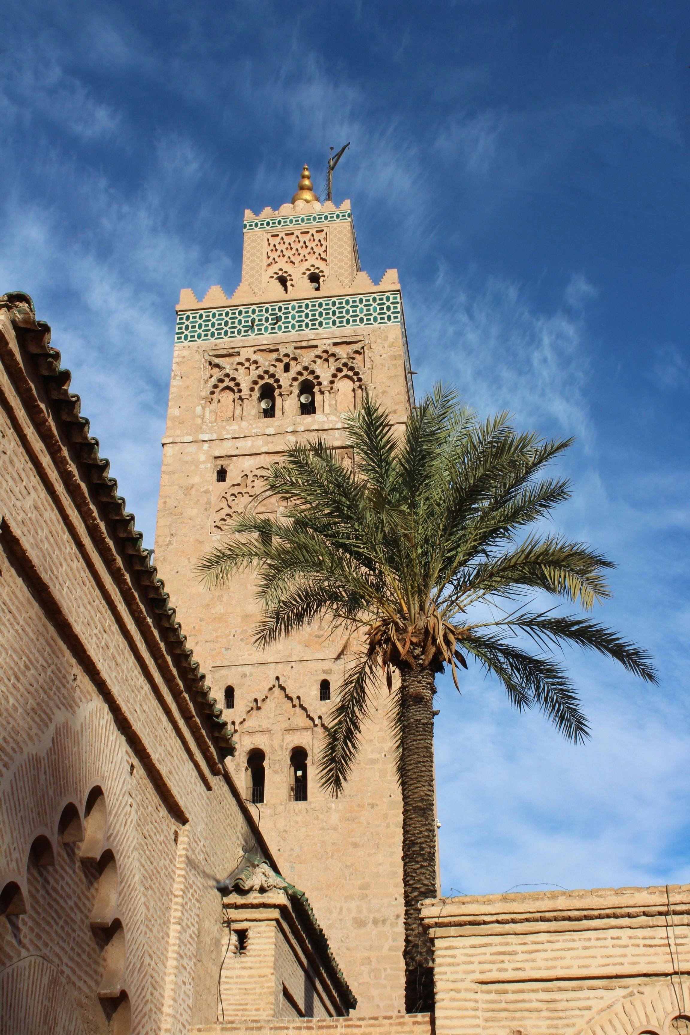 Marrakech in Morocco.