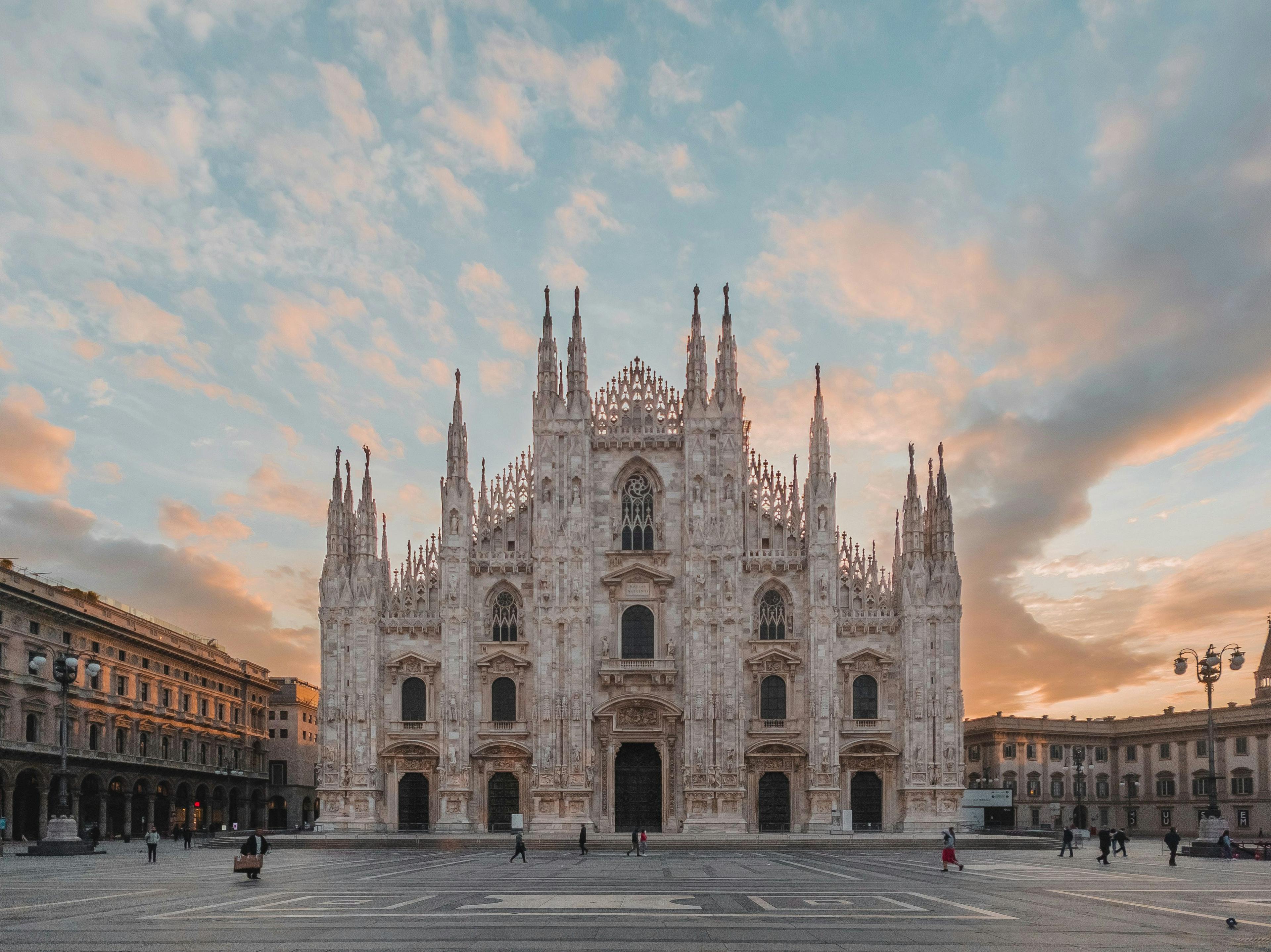 Duomo di Milano in Milan Italy