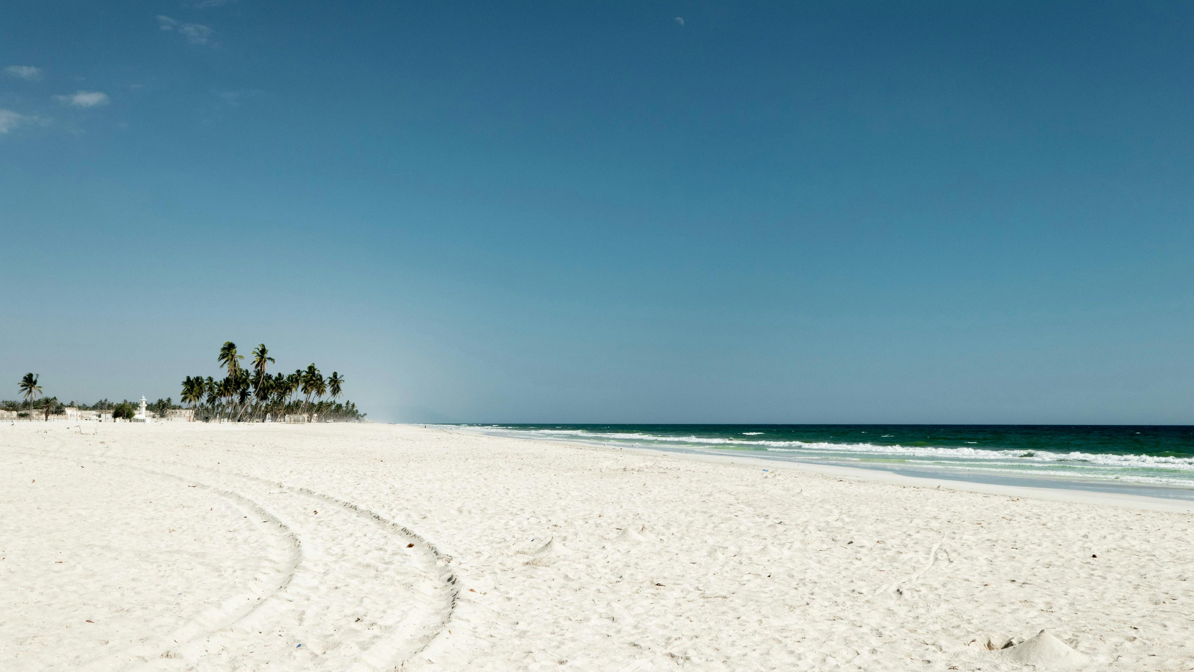 Beach in Salalah Oman.