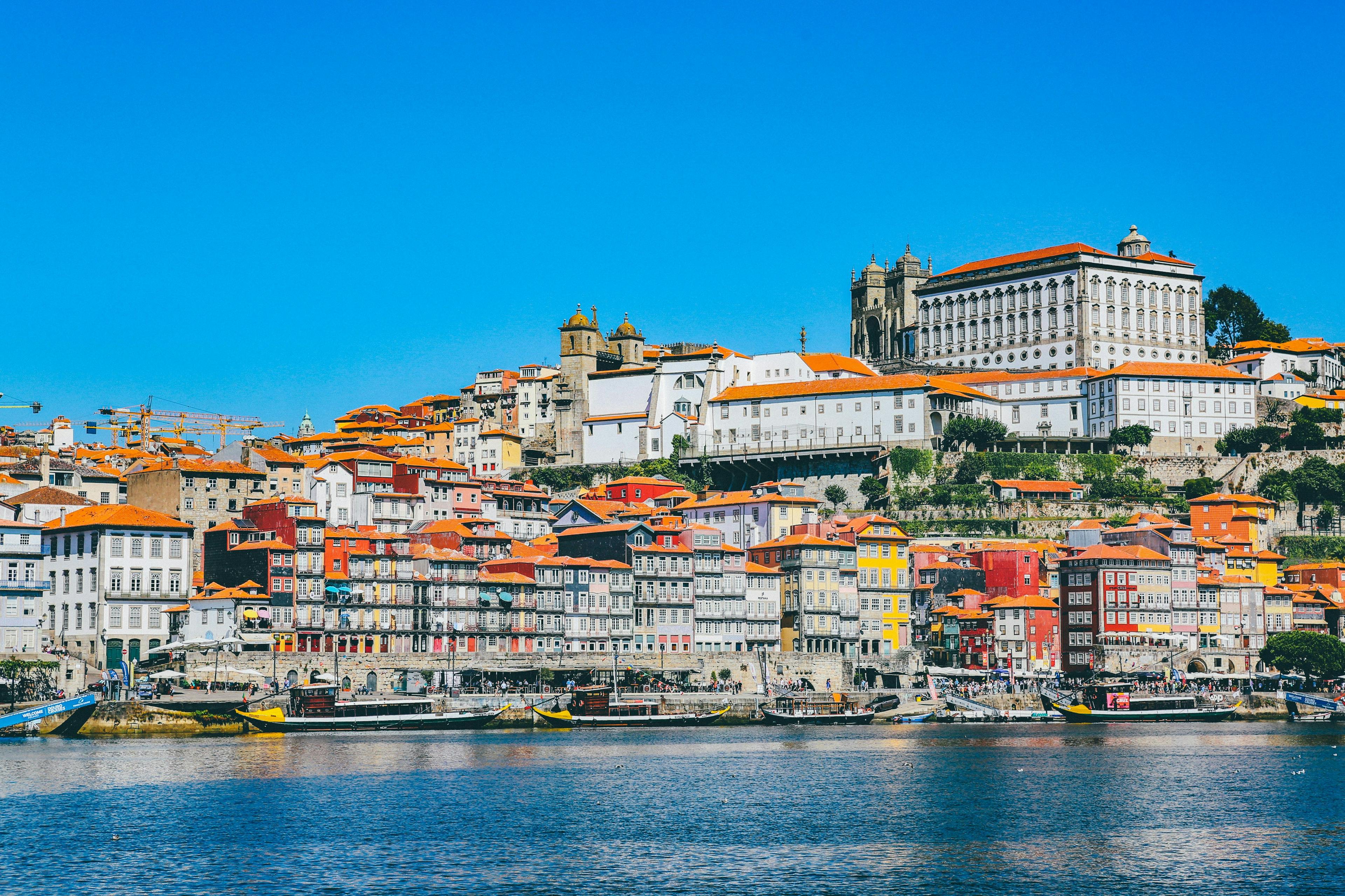 View on Porto city in Portugal.