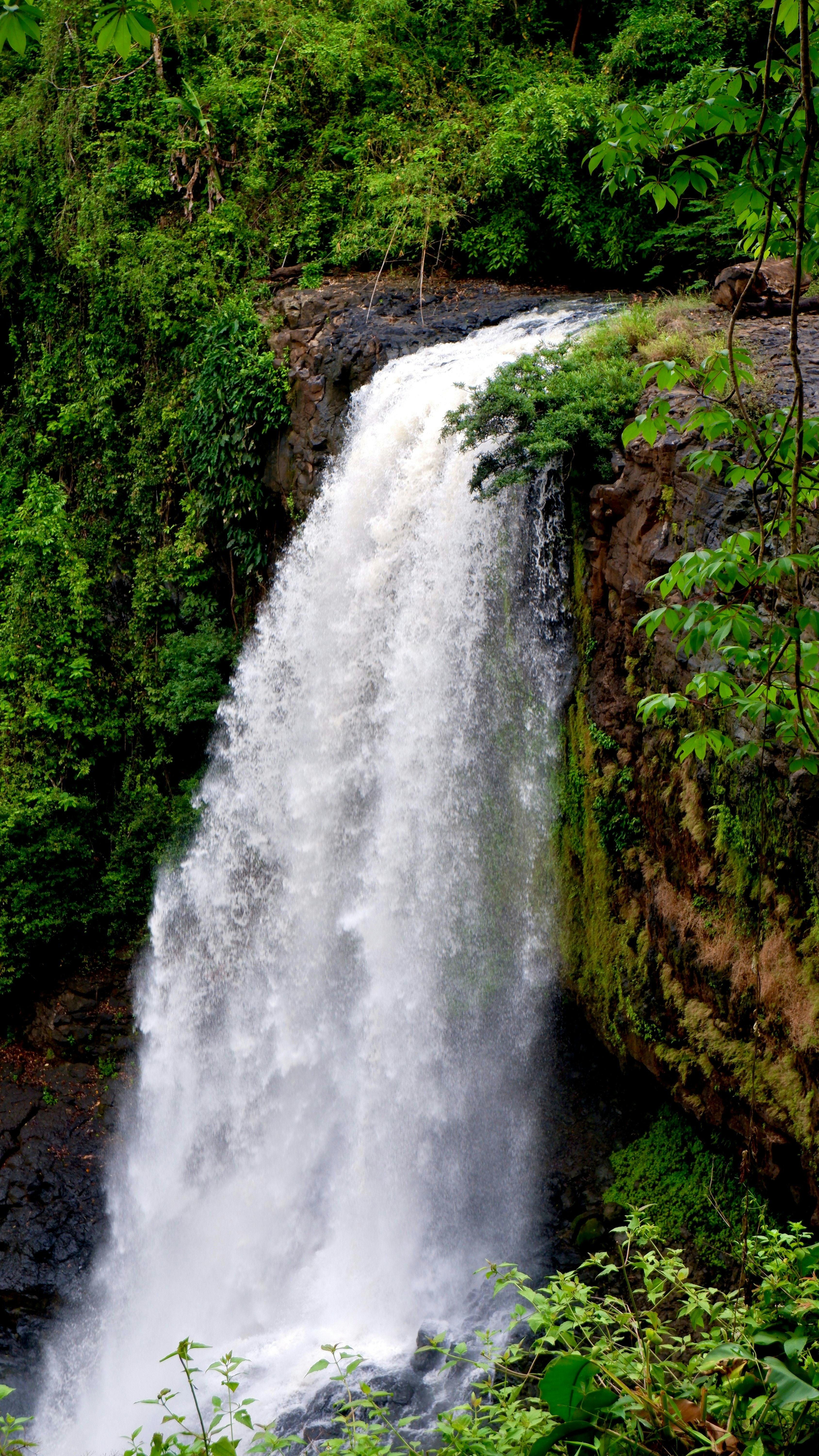 Bousra waterfall in Mondulkiri, Cambodia.