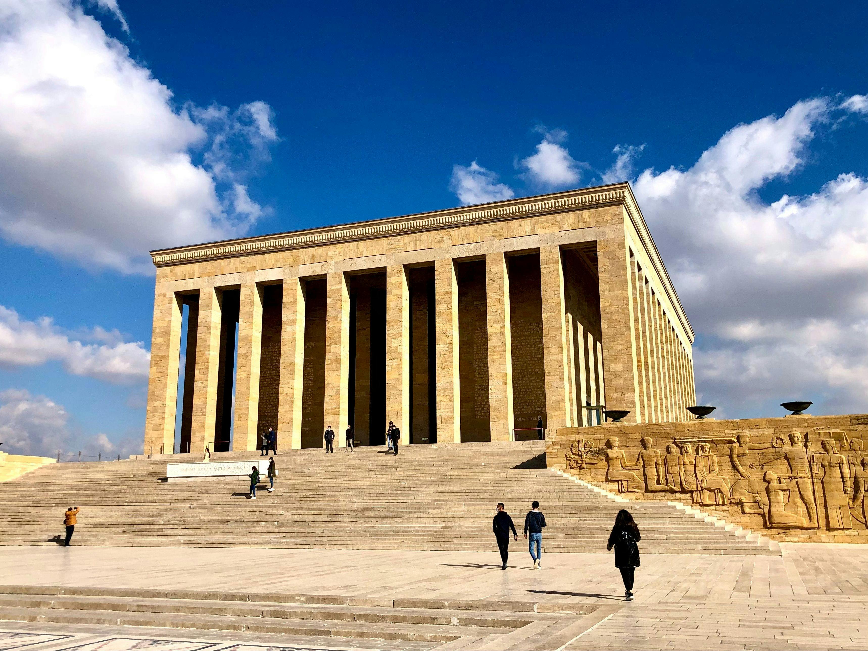 Mausoleum of Antıkbar in Ankara Turkey.