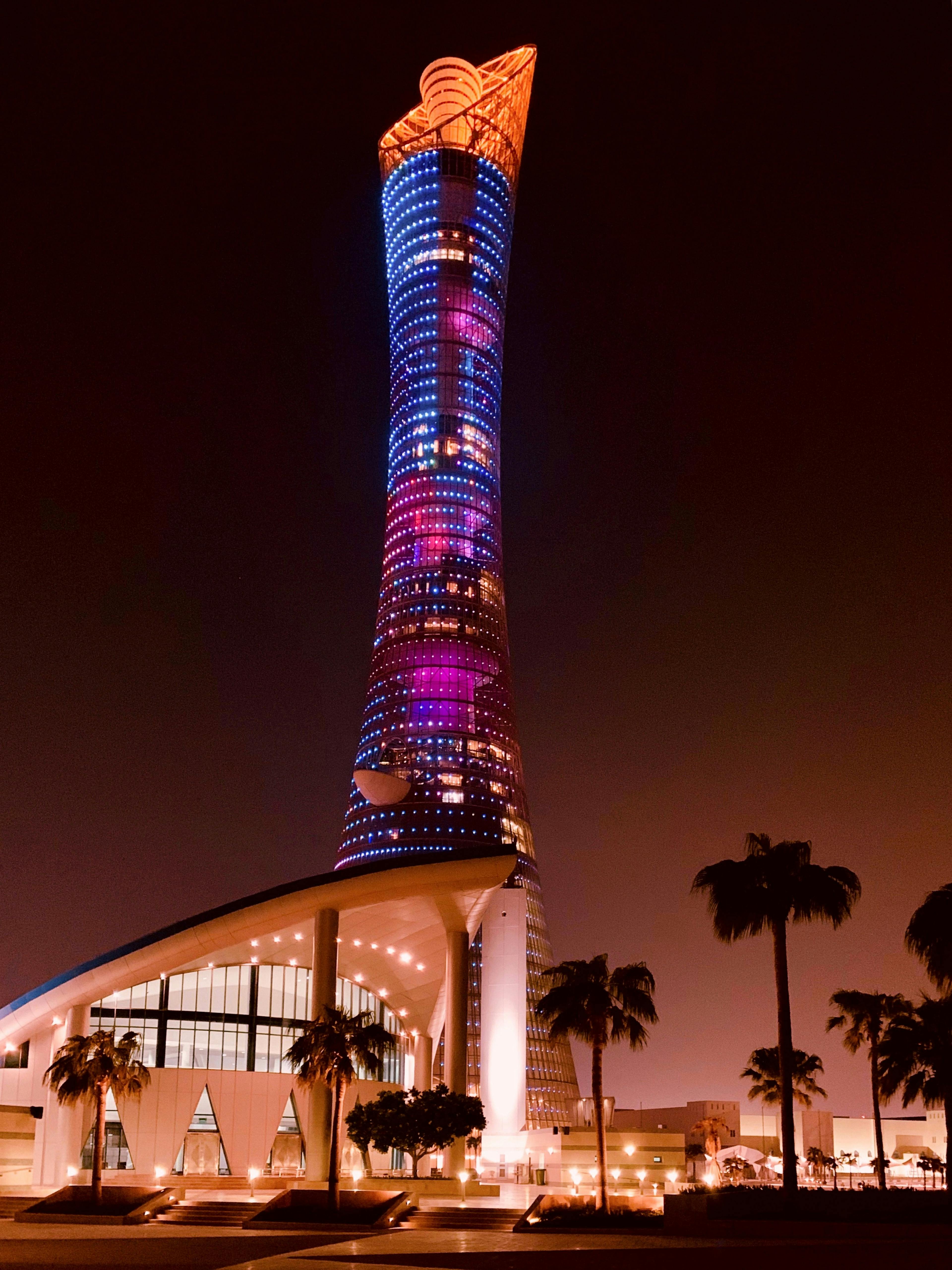 The Tornado Tower in Doha Qatar.