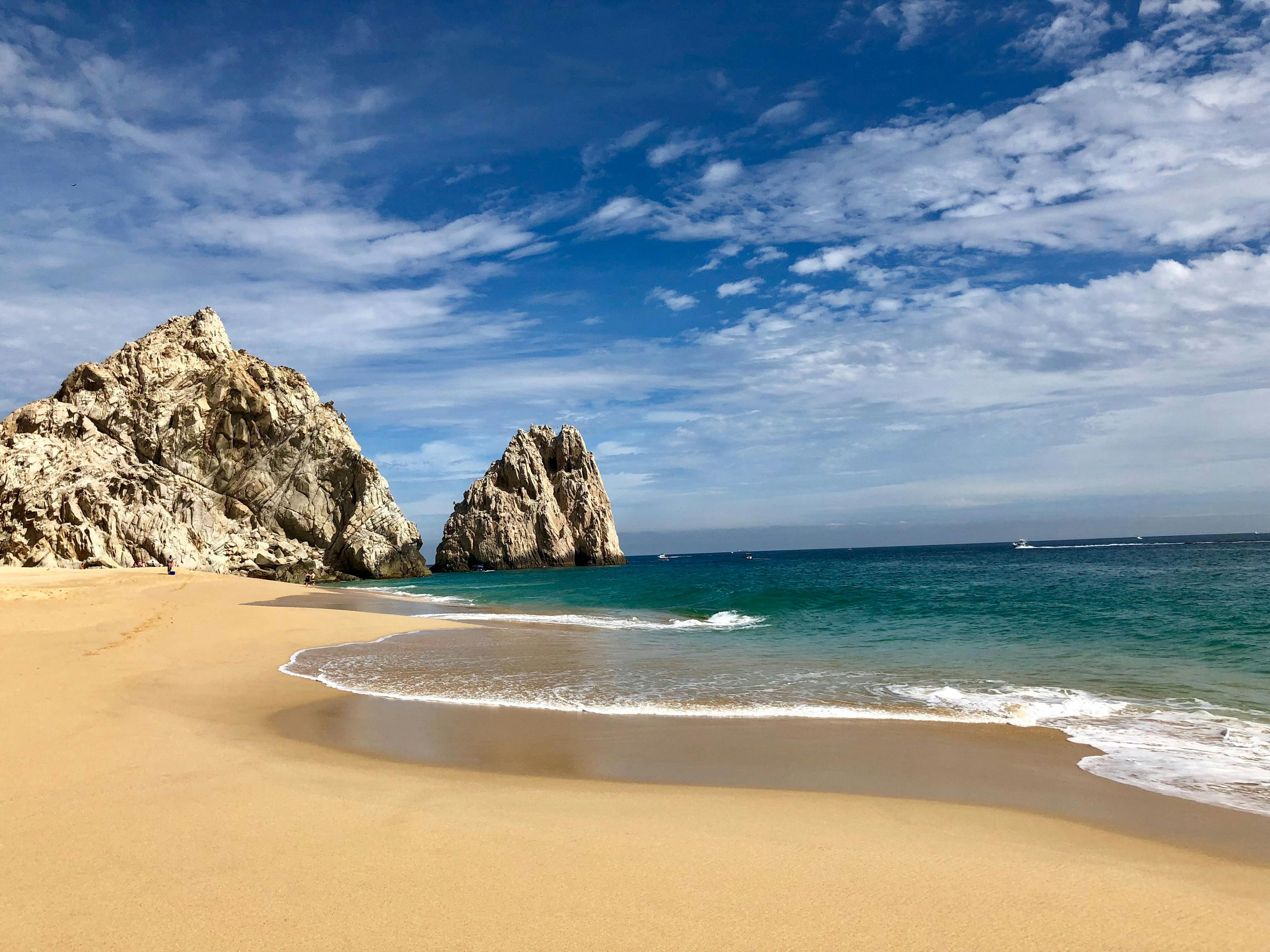 Beautiful beach in Cabo Mexico