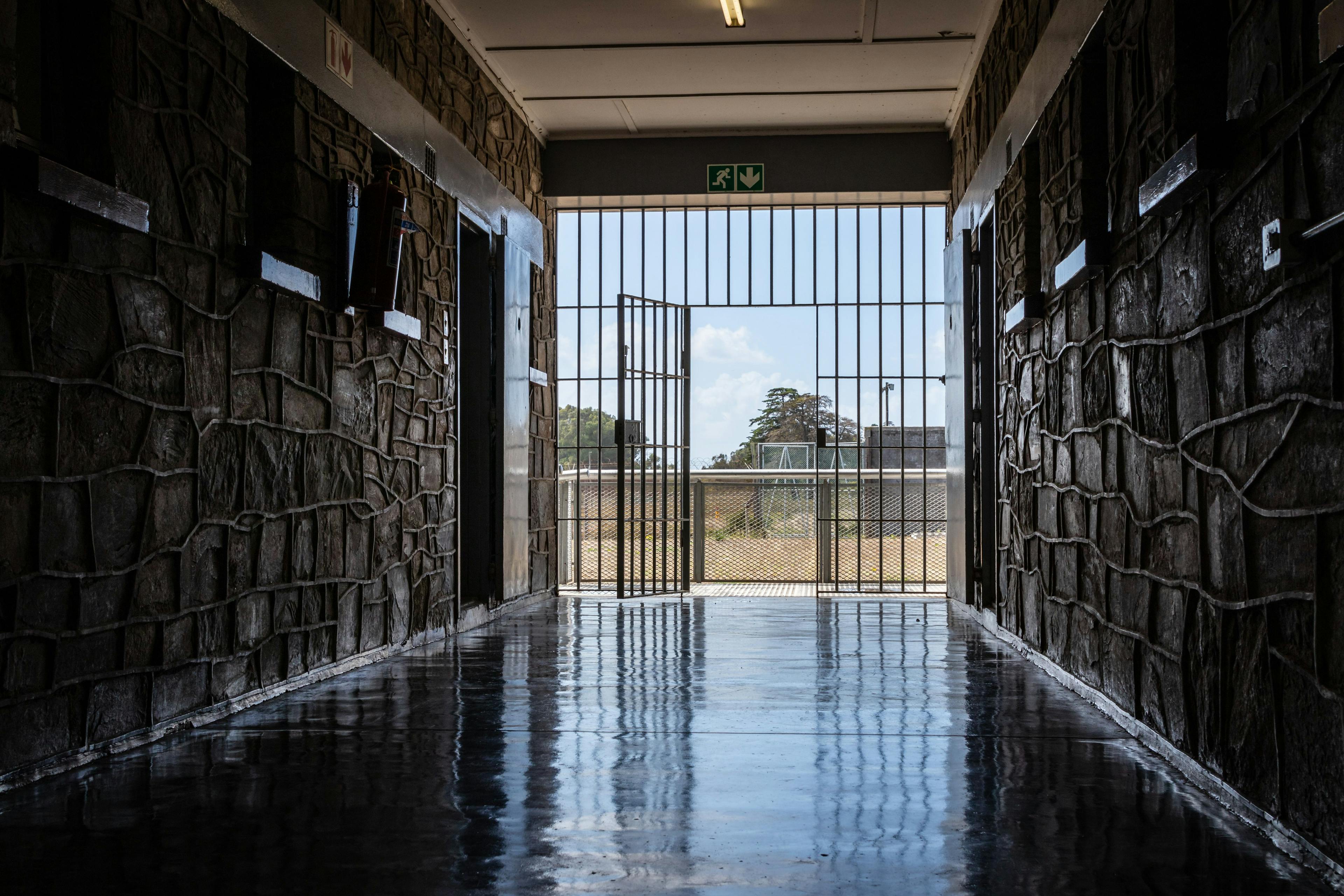 Robben island prison in South Africa.